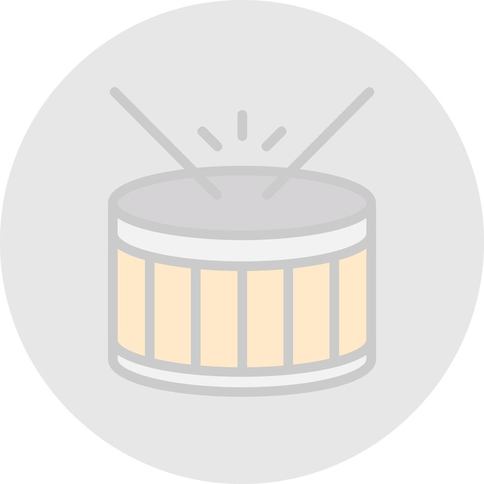 Drum Vector Icon Design