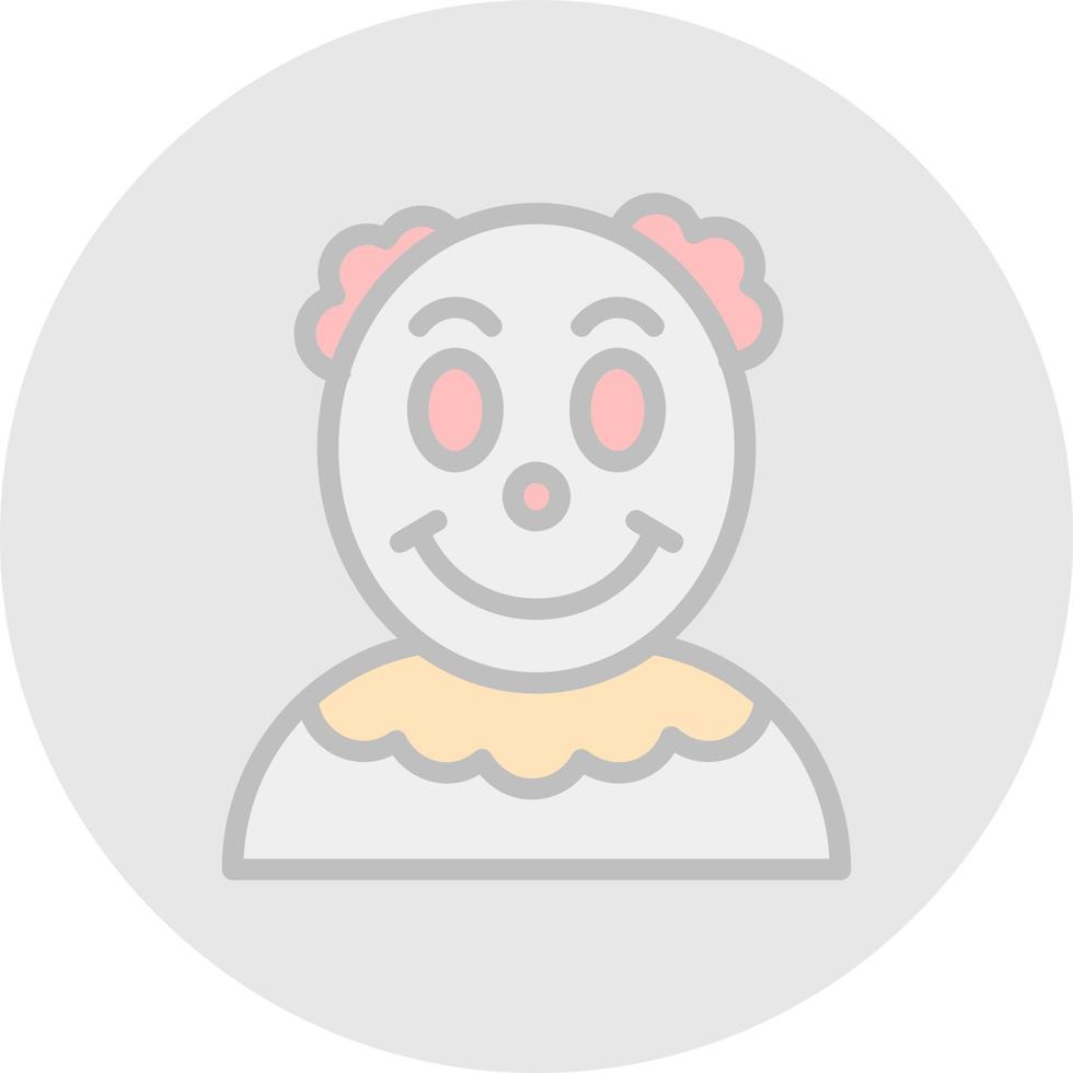 Clown Vector Icon Design