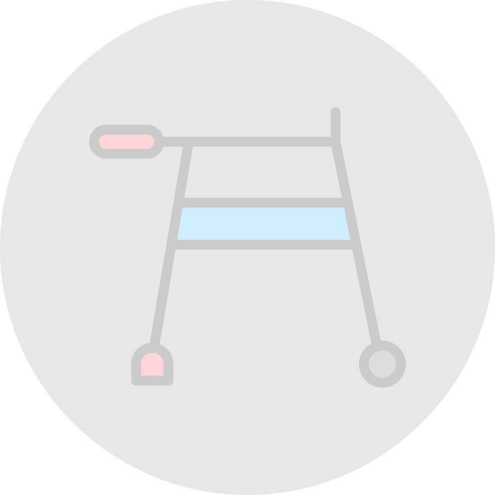 Walker Vector Icon Design