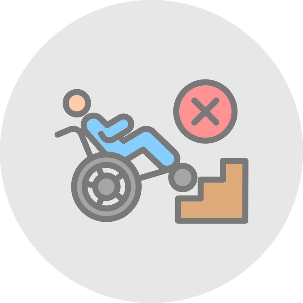 Disable Vector Icon Design