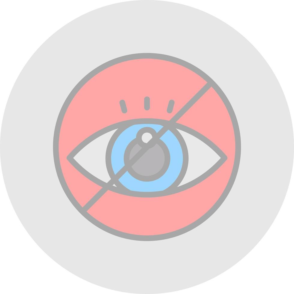Blind Vector Icon Design