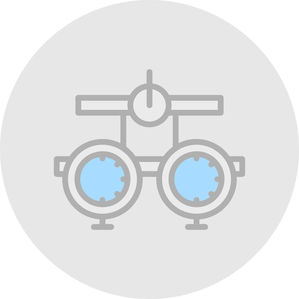 Optometrist Vector Icon Design