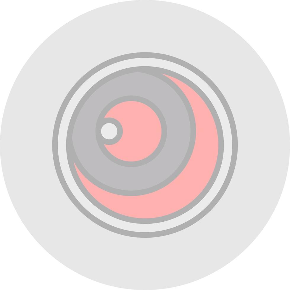 Lens Vector Icon Design