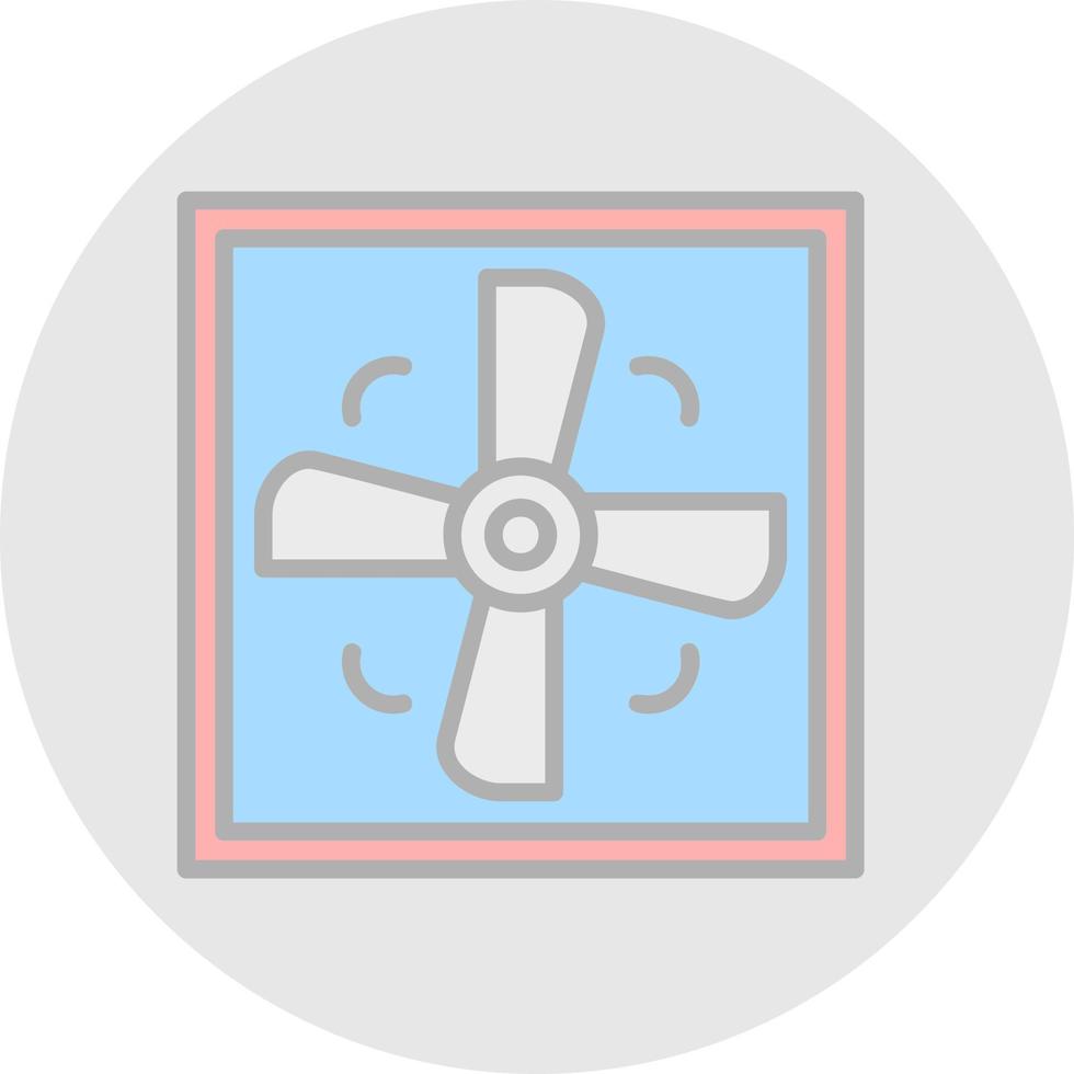 Ventilation Vector Icon Design