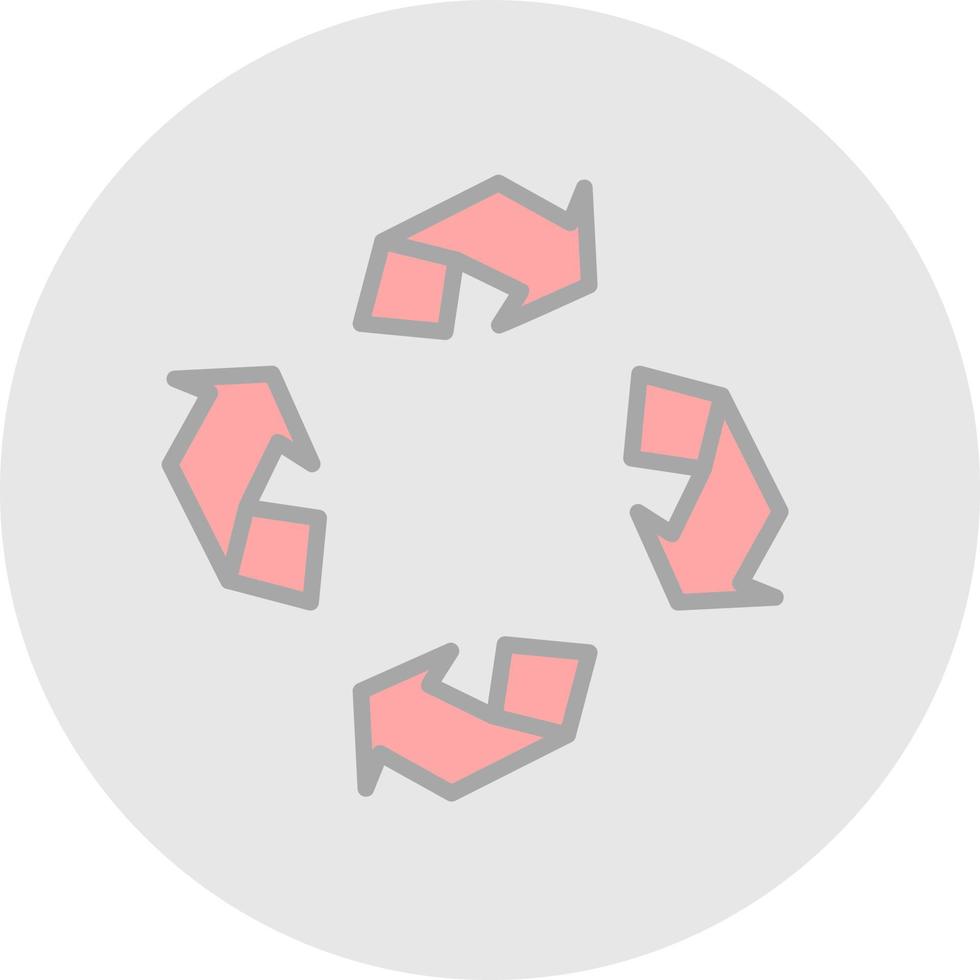 Recycling Vector Icon Design