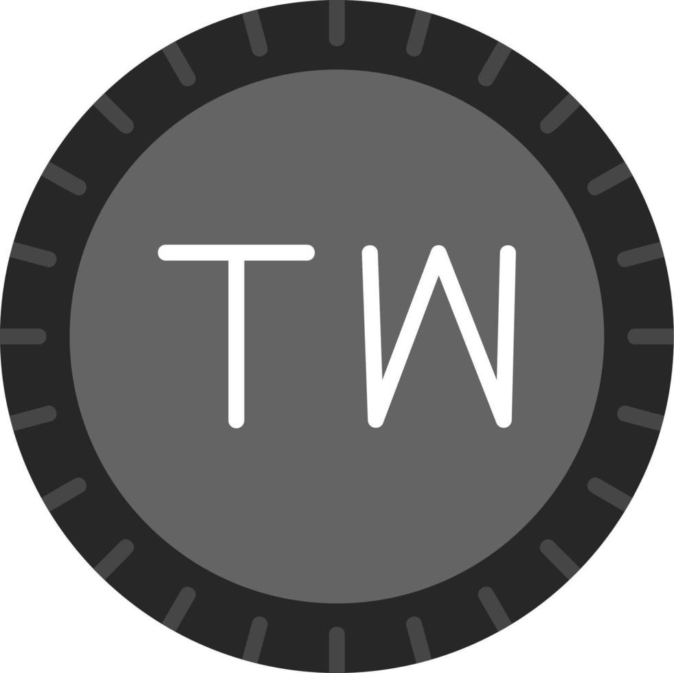 Taiwan Dial code Vector Icon