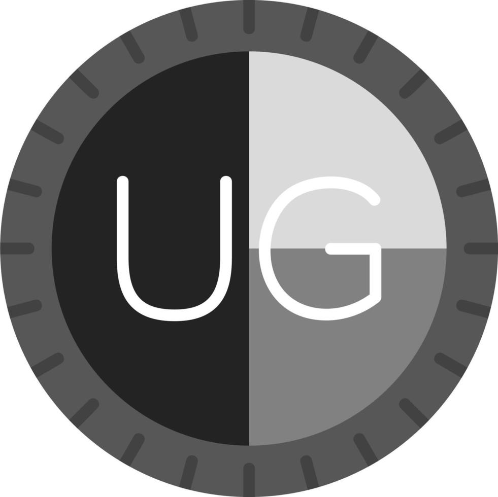 Uganda Dial code Vector Icon