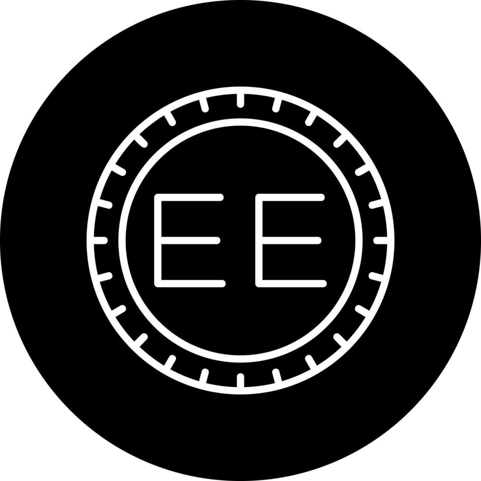 Estonia Dial code Vector Icon