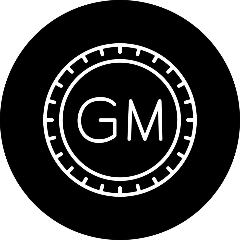 Gambia Dial code Vector Icon