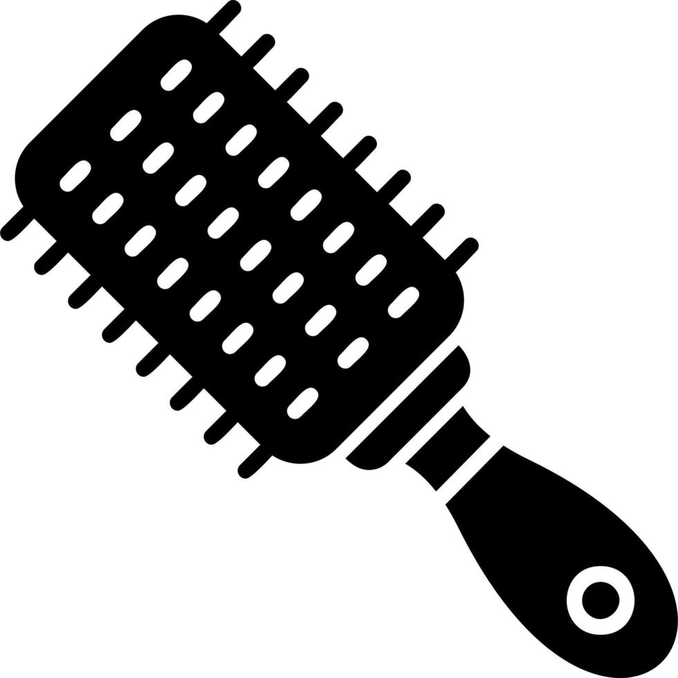 Hair Brush Vector Icon