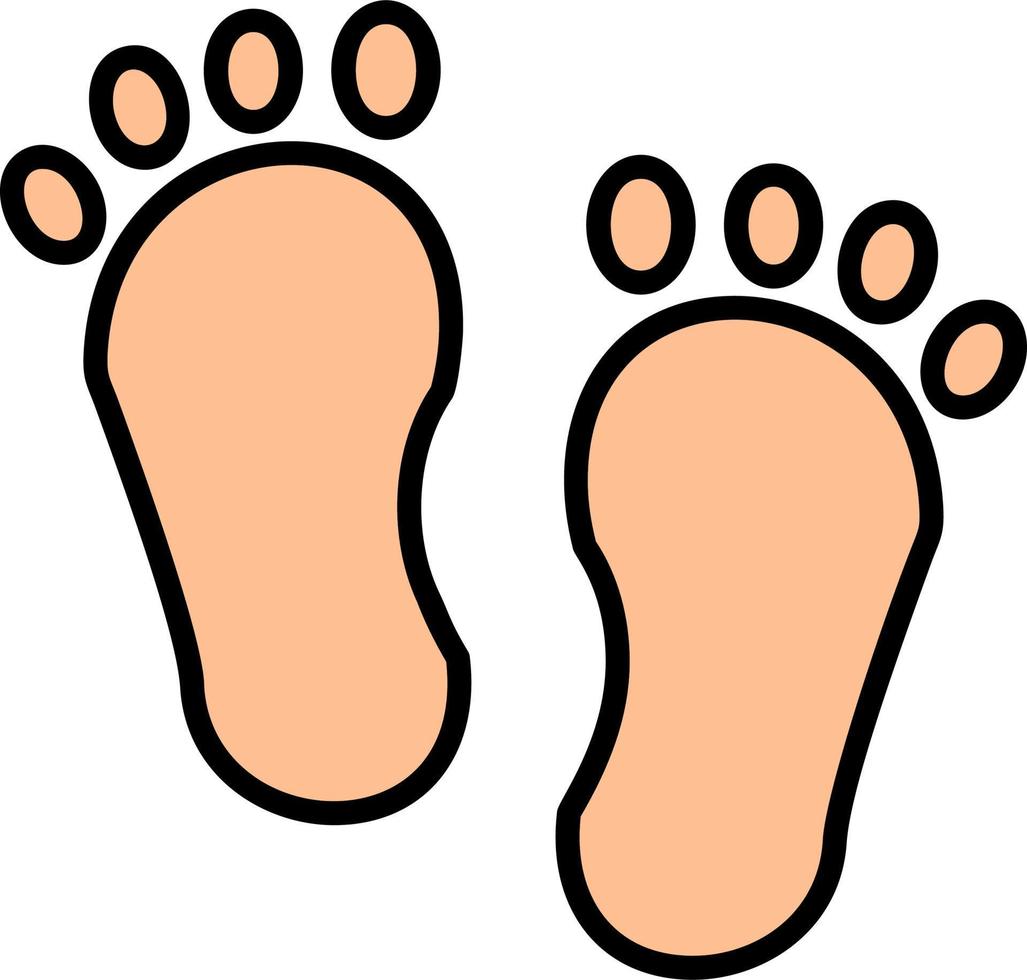 Footprint Vector Icon