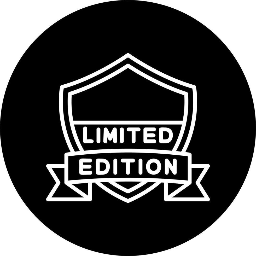 Limited Edition Vector Icon