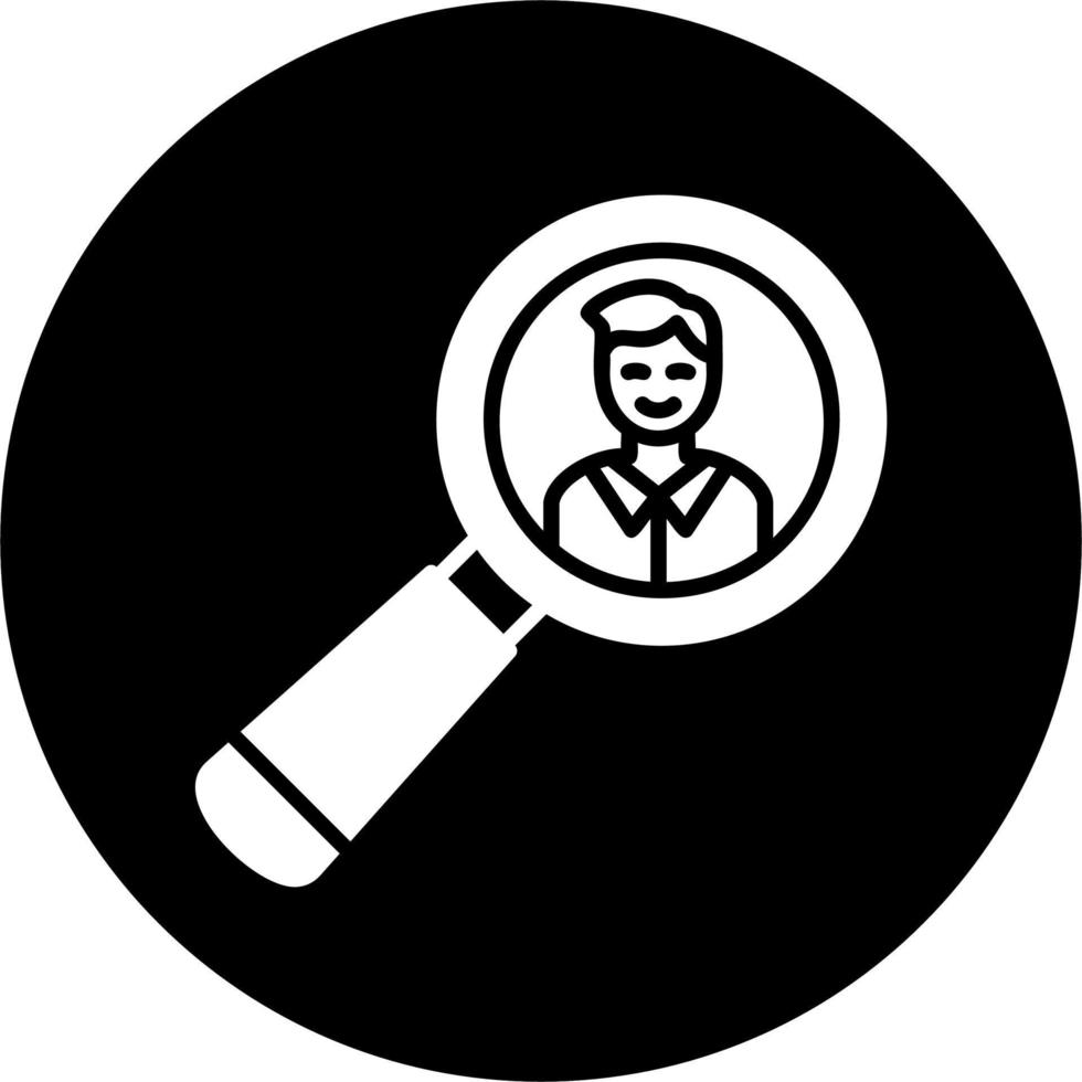 Job Seeker Vector Icon