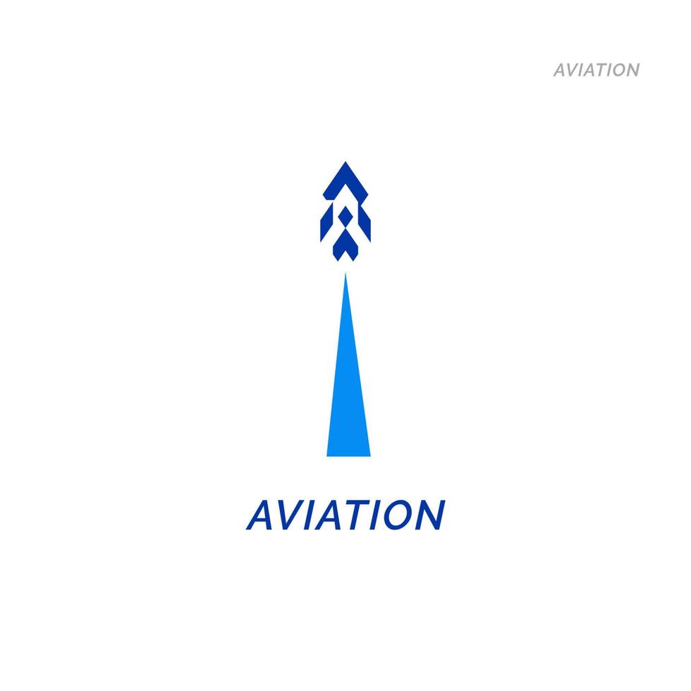 plantilla de diseño de logotipo de avión de combate volador para marca o empresa y otros vector