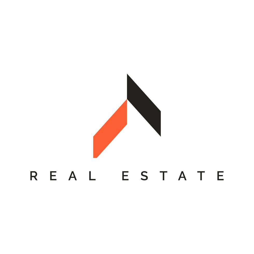 Real Estate Logo Design. Can be used for Building, Architecture and Construction logos vector