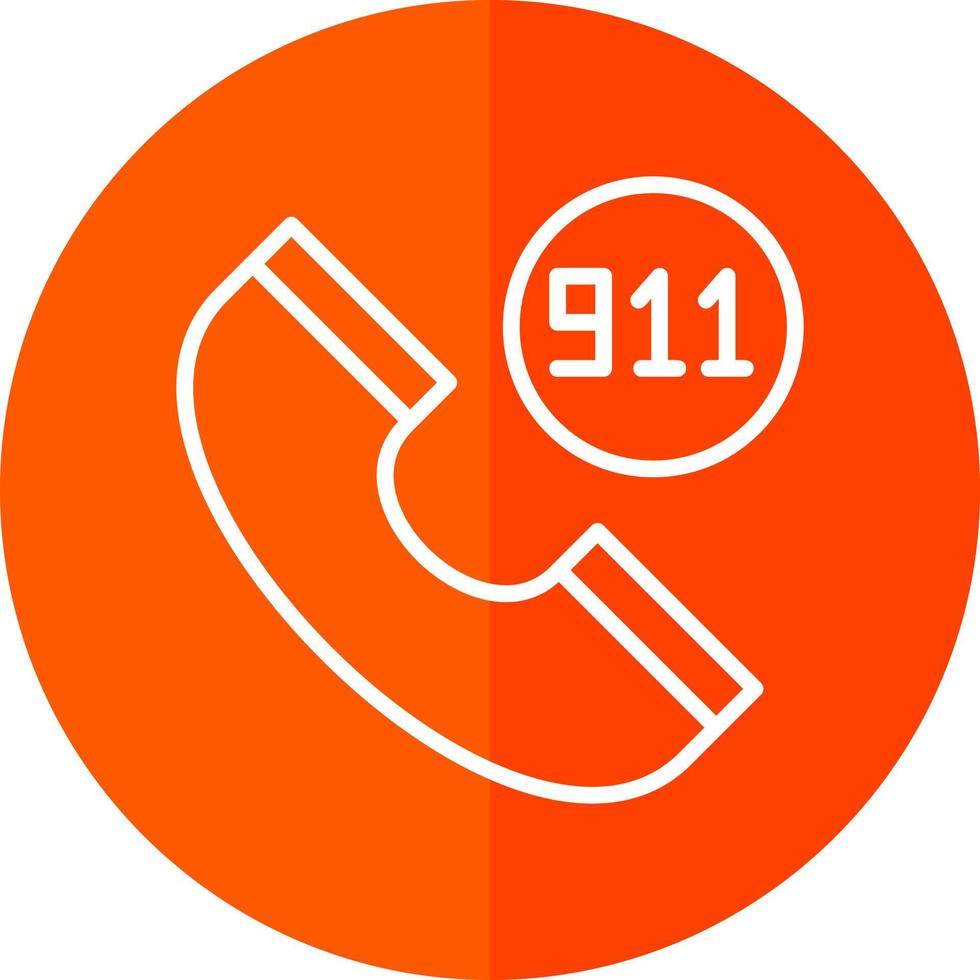 911 Vector Icon Design