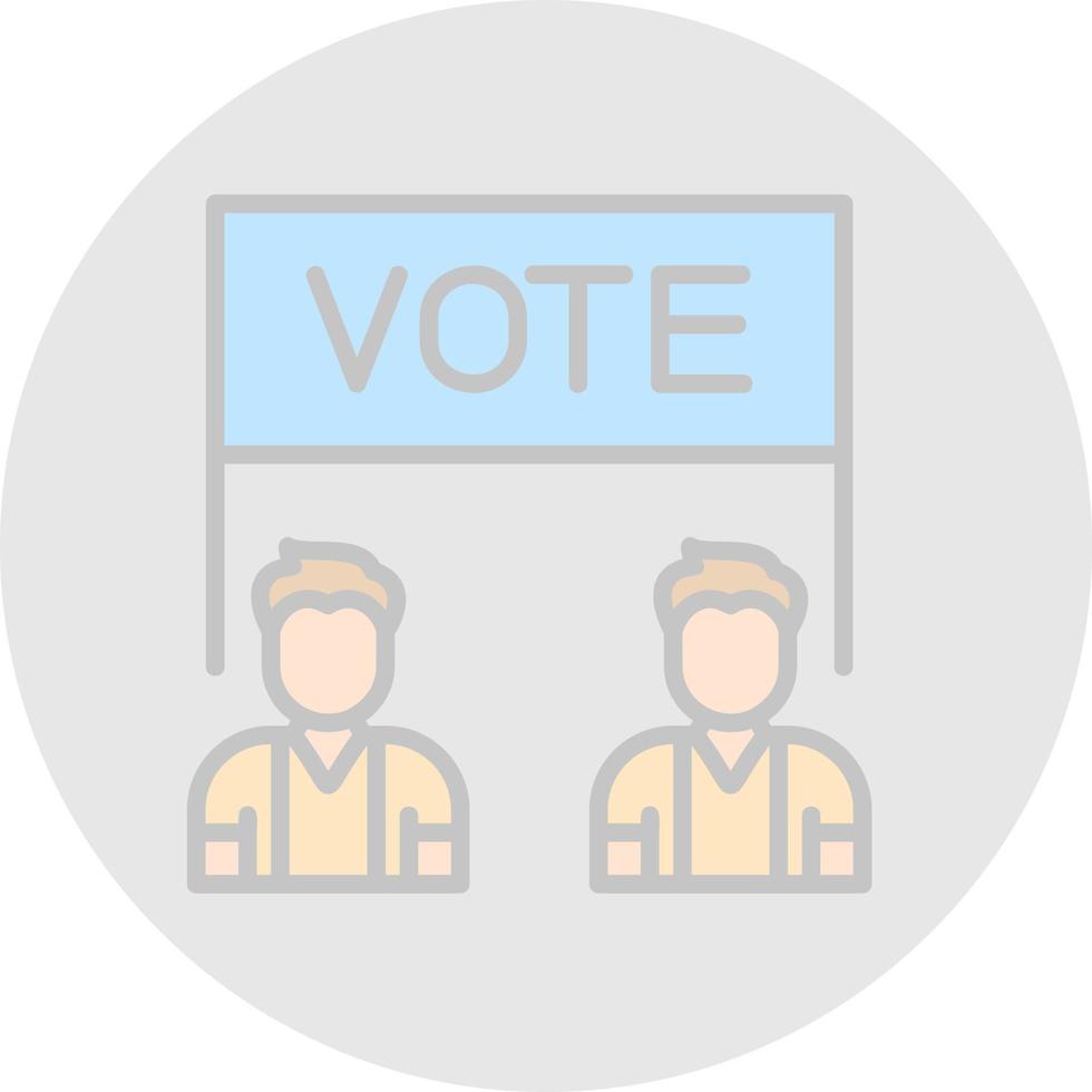 Supporter Vector Icon Design