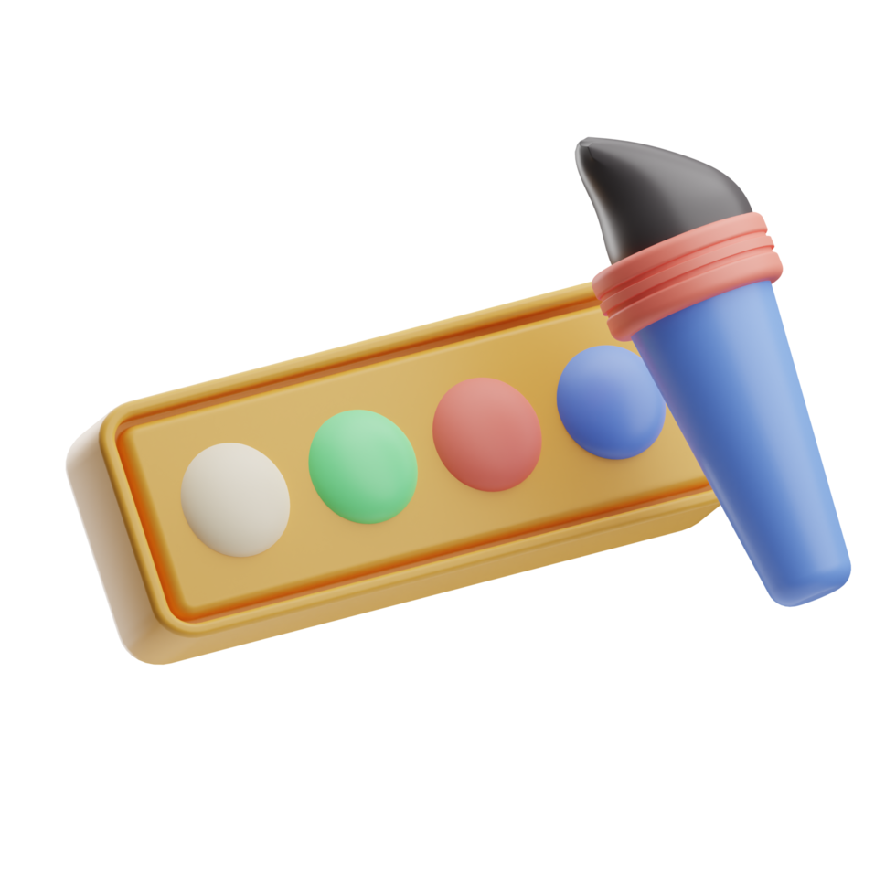 home screen pallet illustration 3d png