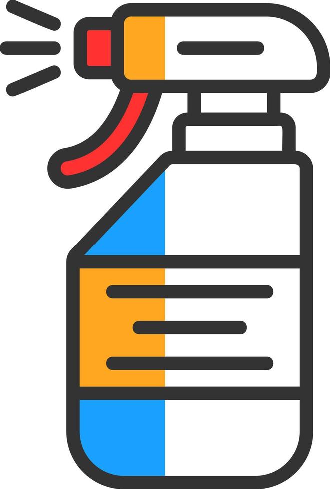 Cleaning Spray Vector Icon Design
