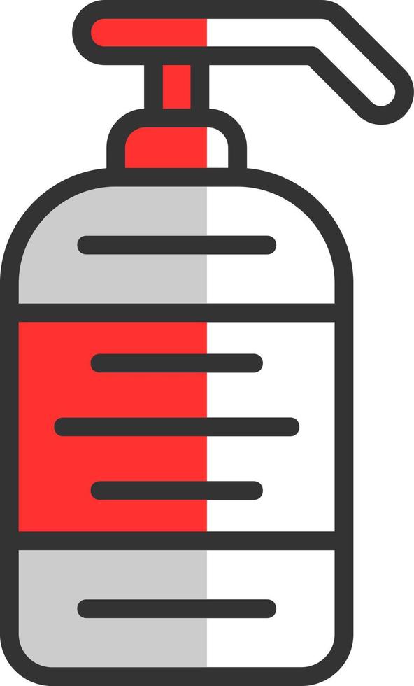 Liquid Soap Vector Icon Design