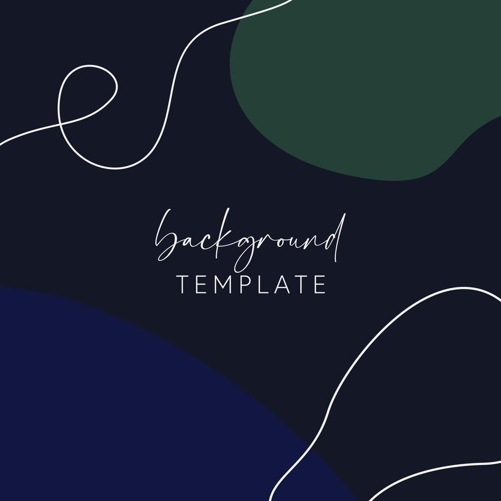 Trendy abstract square templates with geometric shapes. Good for social media posts, mobile apps, banner designs and online promotions and adverts. Abstract vector background.
