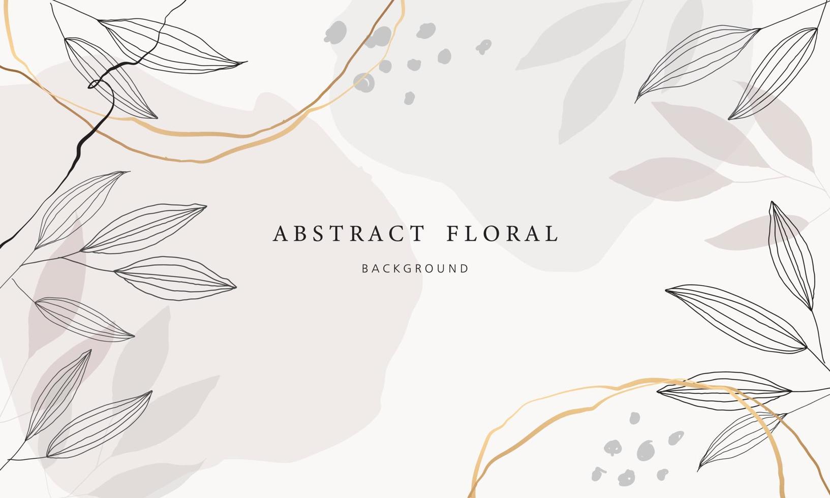 Abstract watercolor art background vector