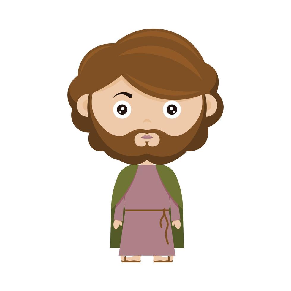 St Josephs. Vector illustration