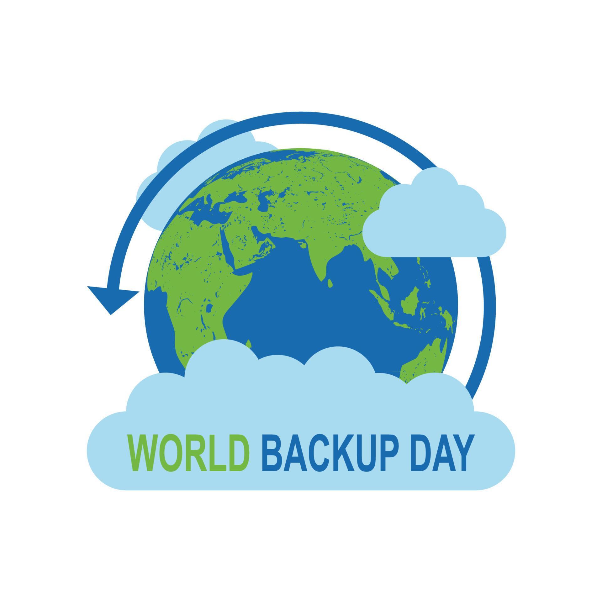 World Backup Day background. 21002315 Vector Art at Vecteezy