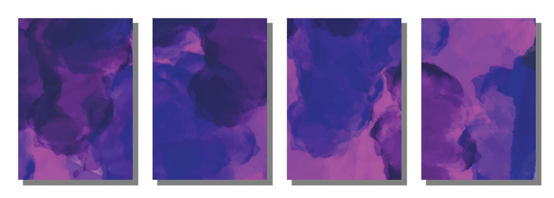 Abstract watercolor brush background. vector