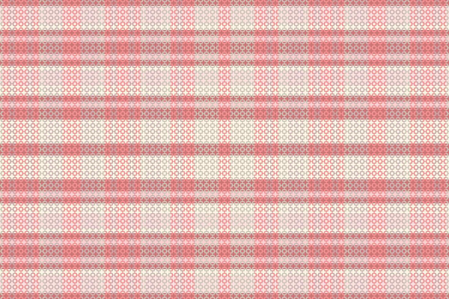 Tartan Plaid With Summer Color Pattern. vector