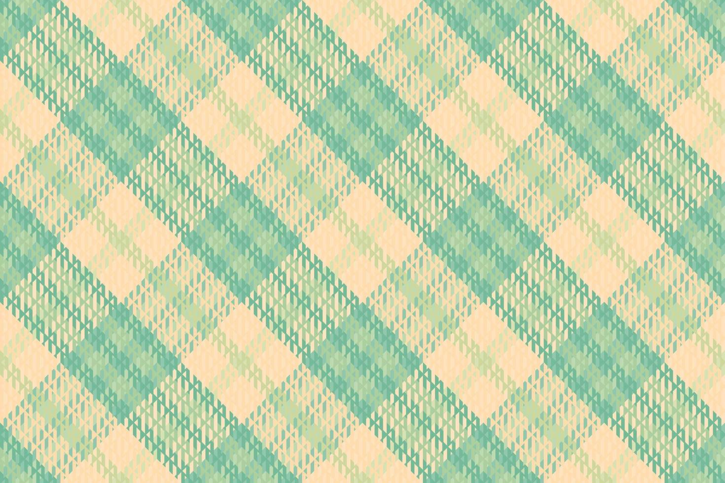 Tartan Plaid With Summer Color Pattern. vector