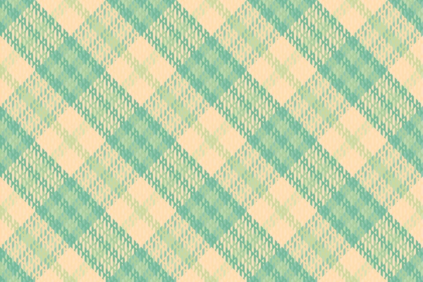 Tartan Plaid With Summer Color Pattern. vector