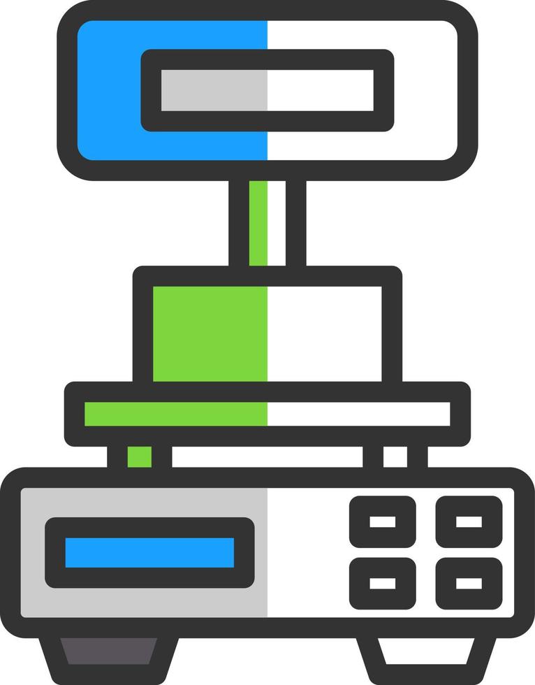 Weight Scale Vector Icon Design