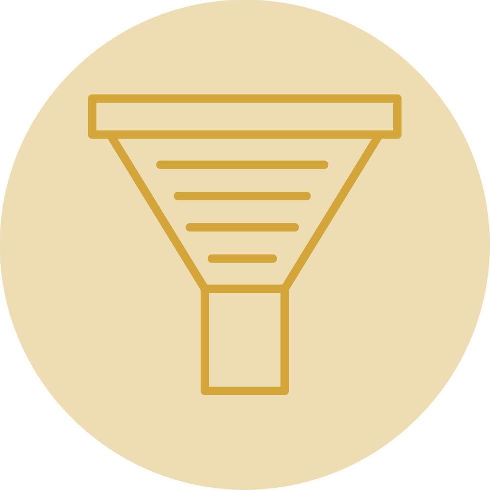 Funnel Vector Icon Design