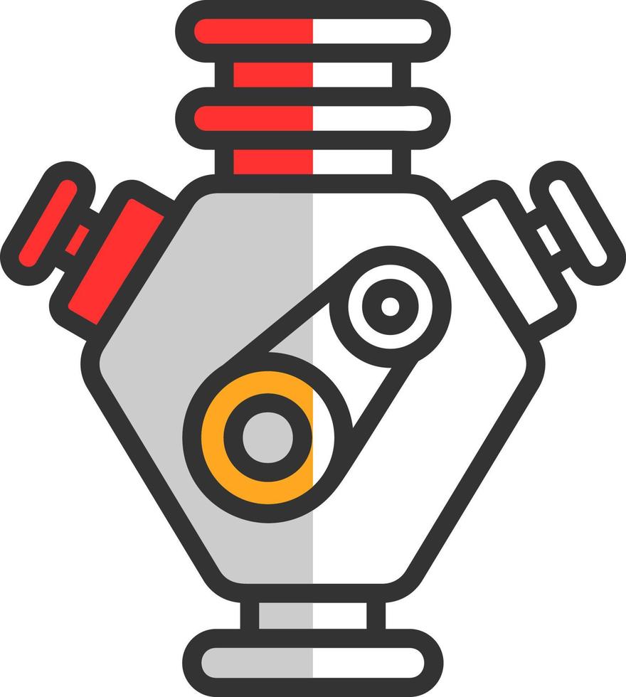 Engine Vector Icon Design