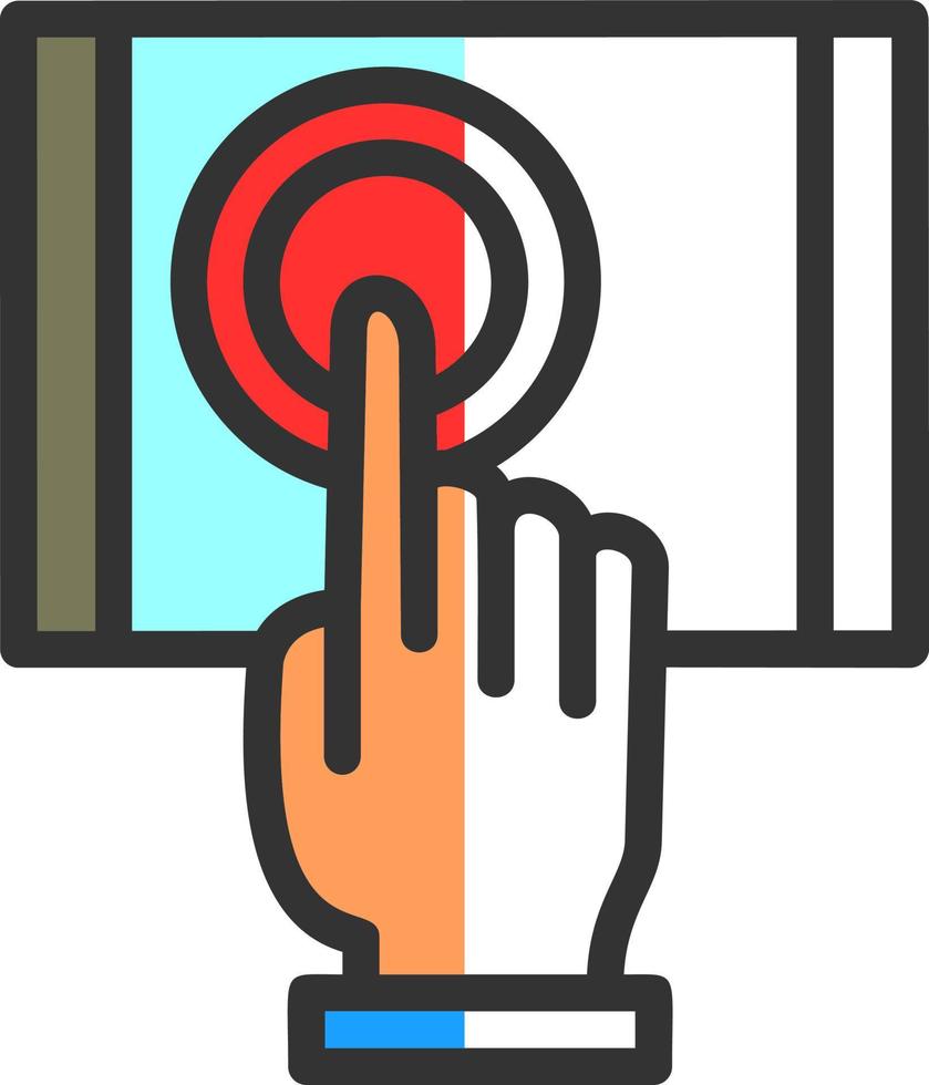 Touch Screen Vector Icon Design