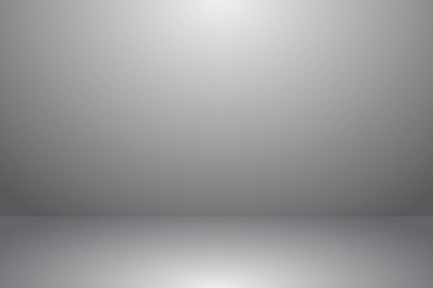 Abstract background. The studio space is empty. With a smooth and soft gray color. vector
