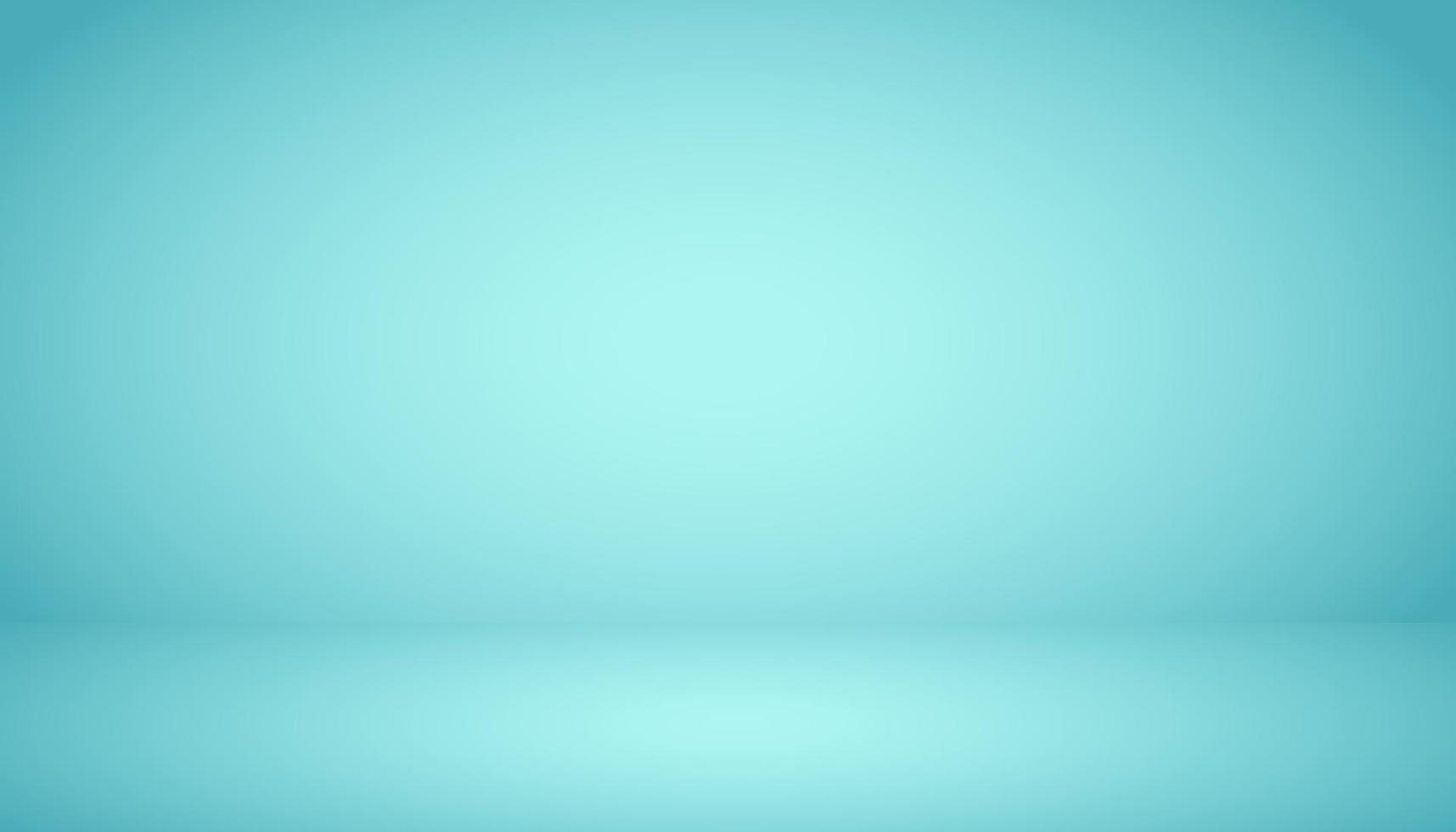 Abstract background. The studio space is empty. With a smooth and soft blue color vector