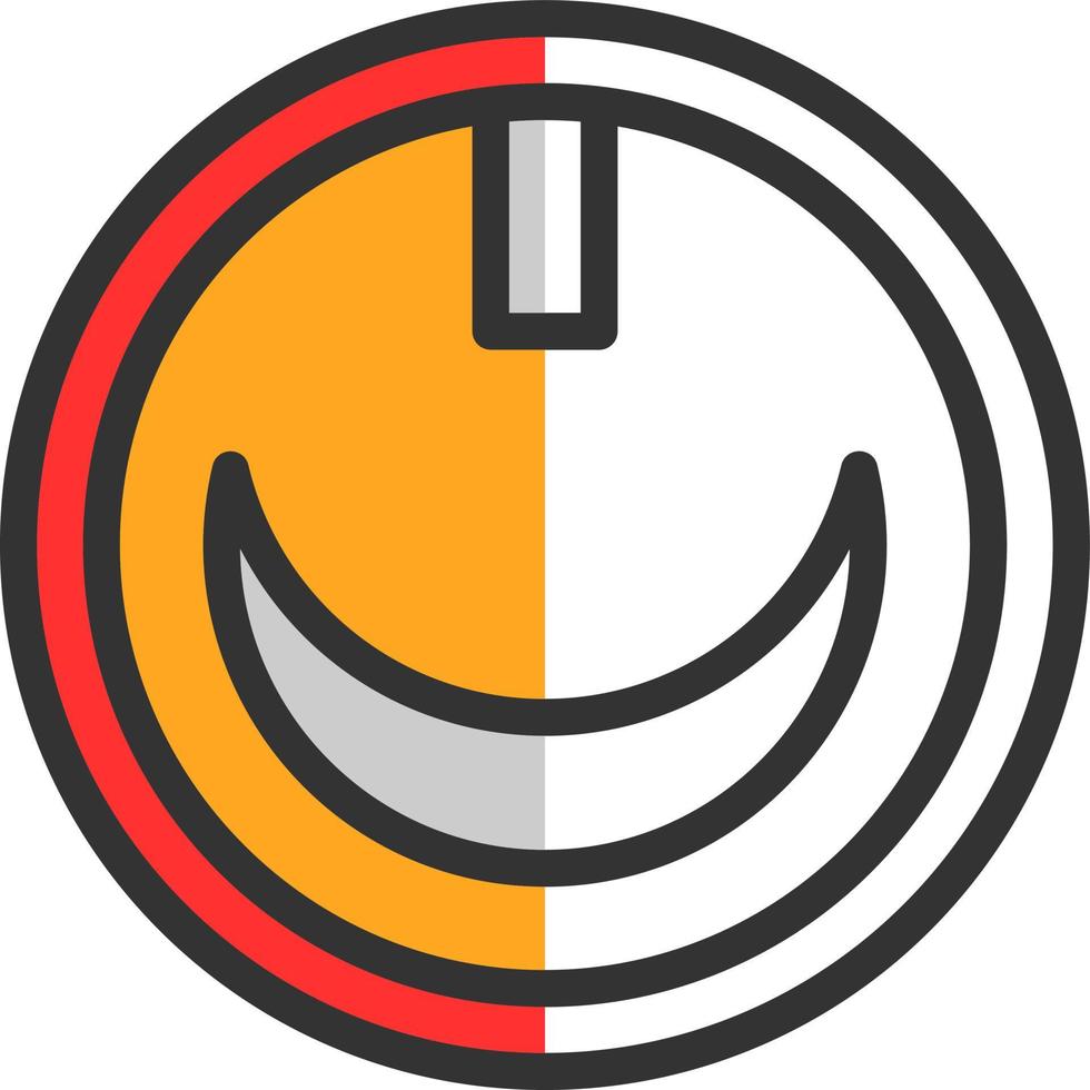 Hockey Puck Vector Icon Design
