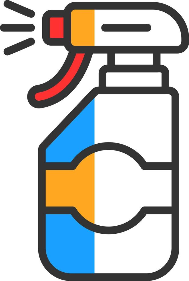 Cleaning Spray Vector Icon Design