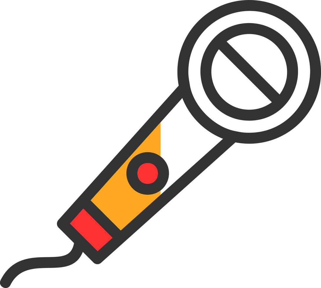 Mike Vector Icon Design