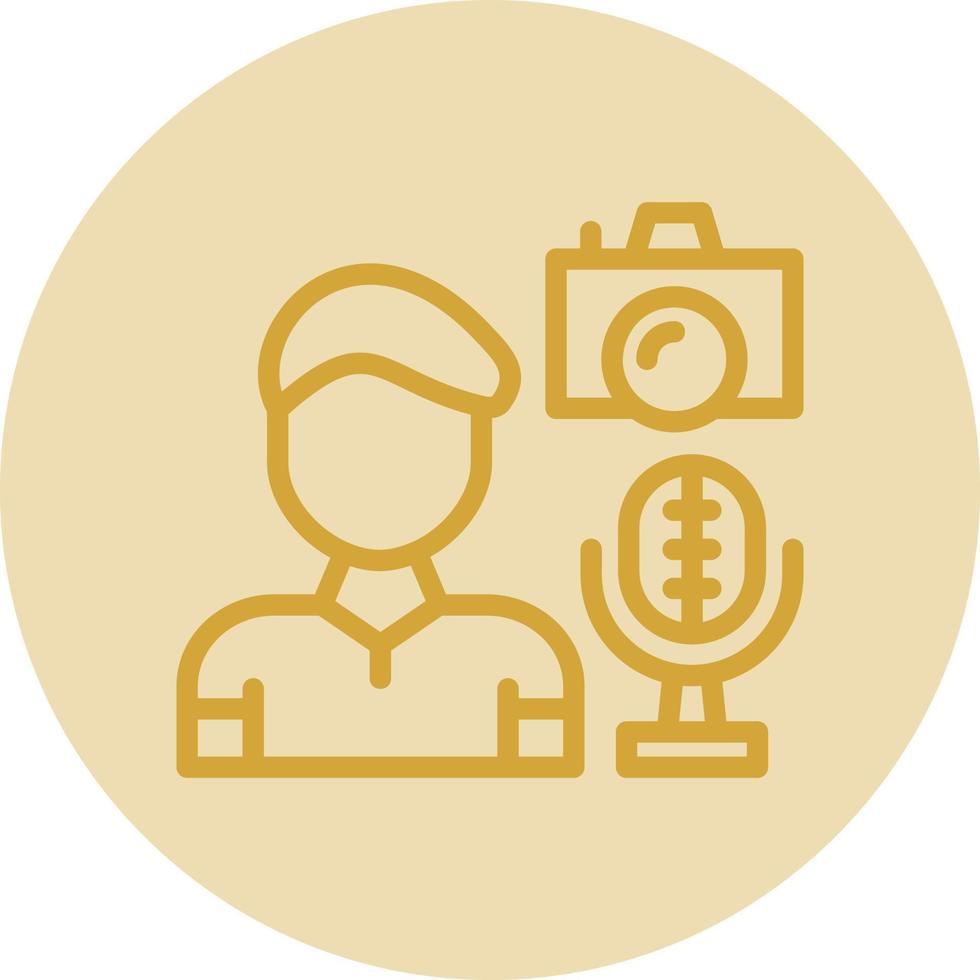 Vlog Vector Icon Design