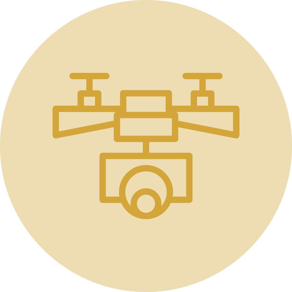 Drone Vector Icon Design