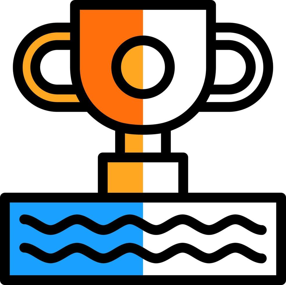 diseño de icono de vector de trofeo