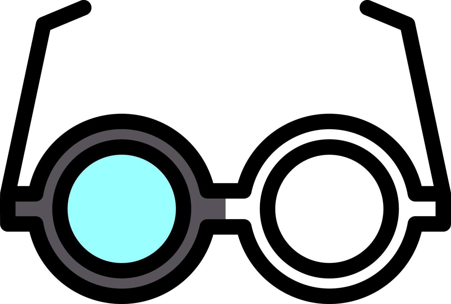 Glasses Vector Icon Design