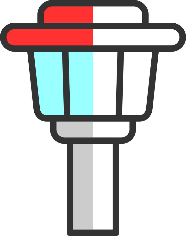 Control Tower Vector Icon Design