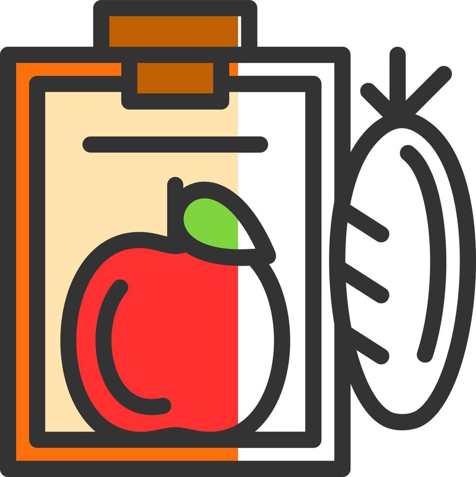 Diet Vector Icon Design