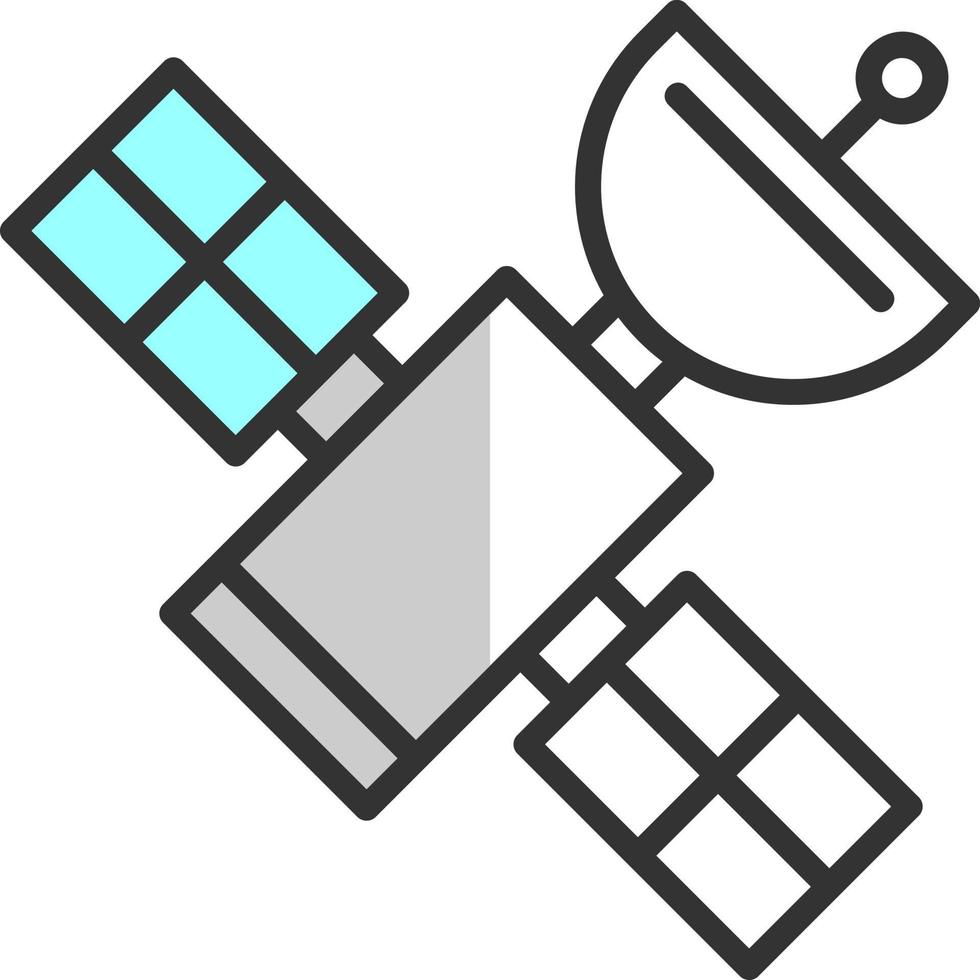 Satellite Vector Icon Design
