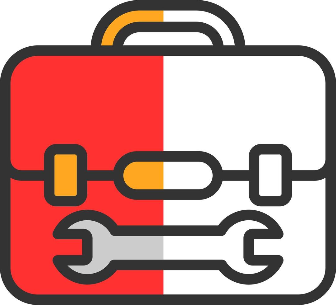 Plumber Kit Vector Icon Design