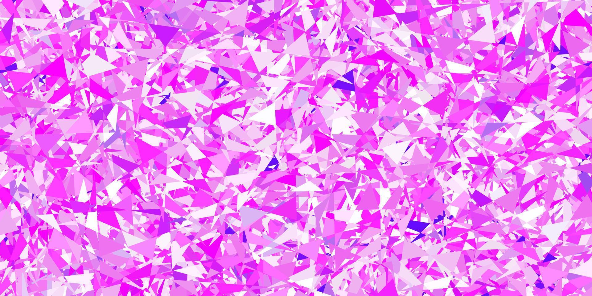 Light purple vector background with polygonal forms.
